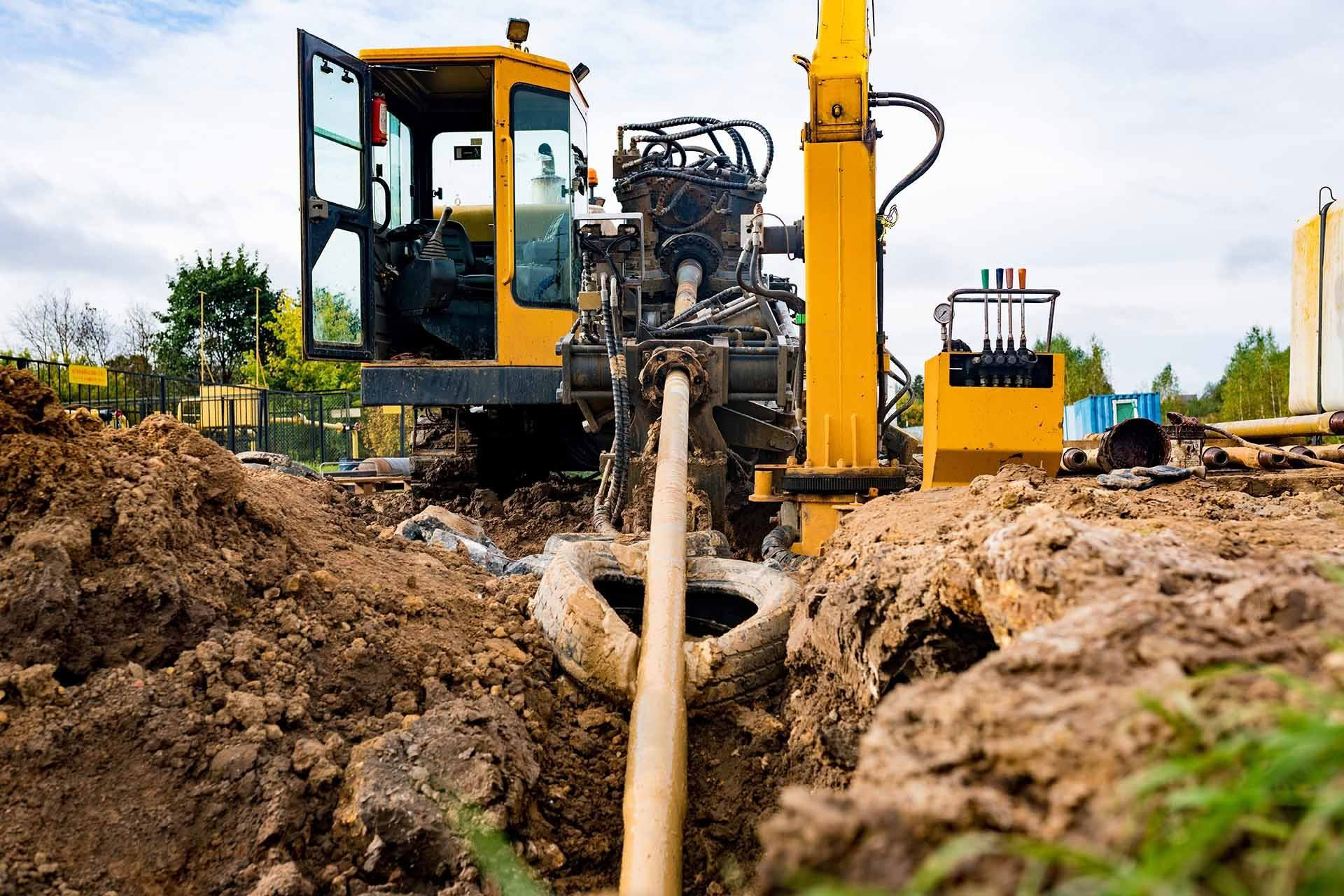 Direct drilling machine